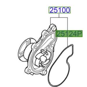 Kia Stonic 1.0L Water Pump Gasket